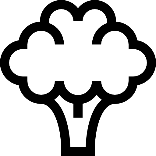 브로콜리 Basic Straight Lineal icon