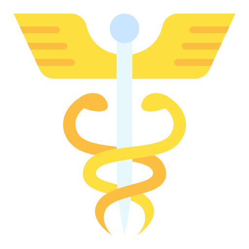 Caduceus Good Ware Flat icon