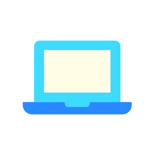 computadora portátil Good Ware Flat icono