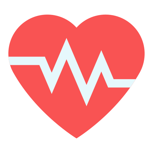 Heart rate Good Ware Flat icon