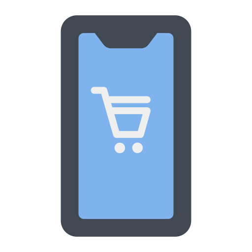 Online shopping Good Ware Flat icon