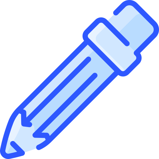 Pencil Vitaliy Gorbachev Blue icon