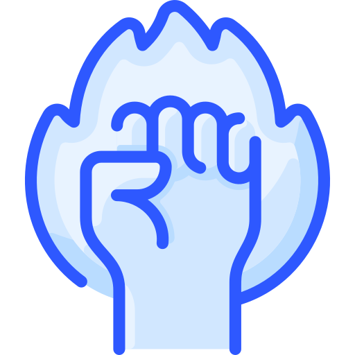 Fist Vitaliy Gorbachev Blue icon