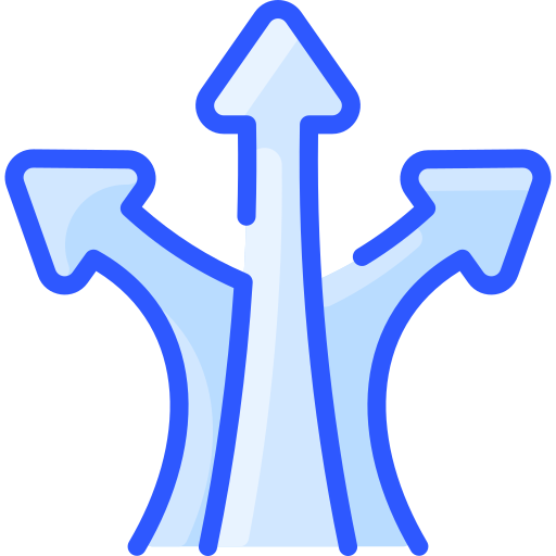 방향 Vitaliy Gorbachev Blue icon