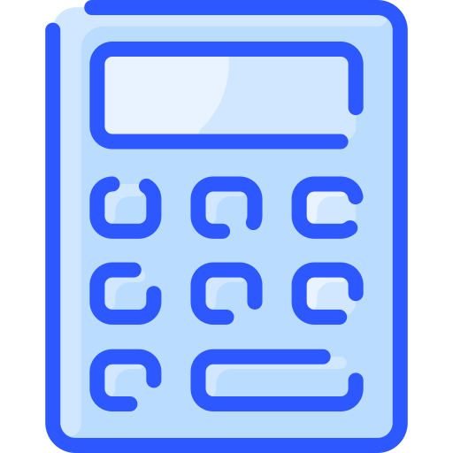 Calculator Vitaliy Gorbachev Blue icon
