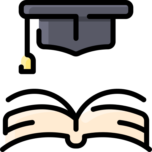 sombrero de graduacion Vitaliy Gorbachev Lineal Color icono