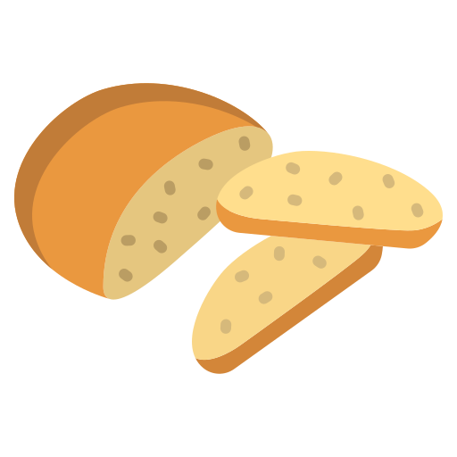 Хлеб Icongeek26 Flat иконка