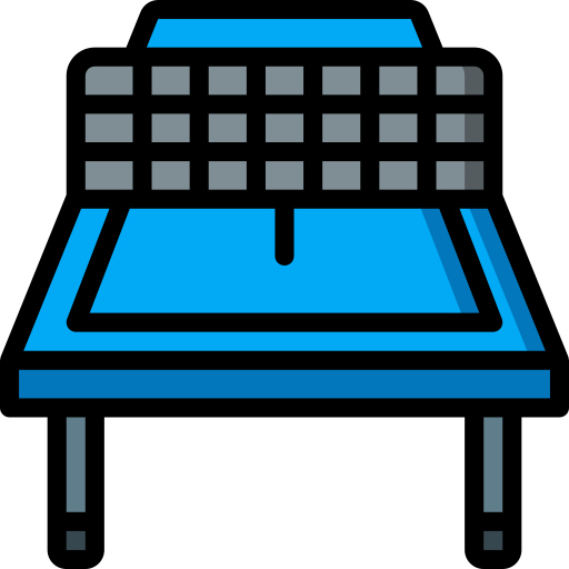 Table tennis Basic Miscellany Lineal Color icon