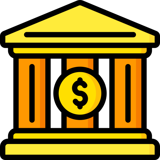 Bank Basic Miscellany Lineal Color icon