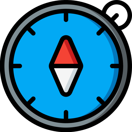 kompas Basic Miscellany Lineal Color ikona