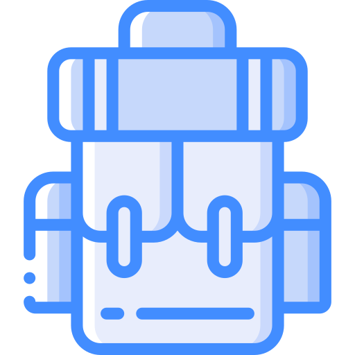 rucksack Basic Miscellany Blue icon