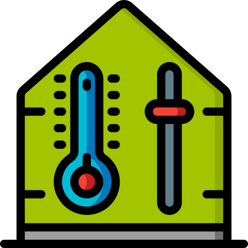 controllo della temperatura Basic Miscellany Lineal Color icona