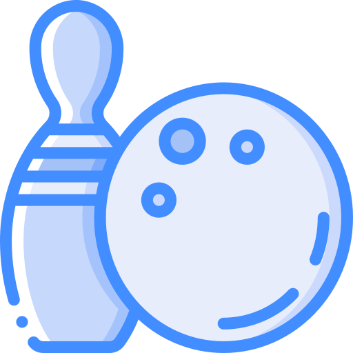 bowling Basic Miscellany Blue icon