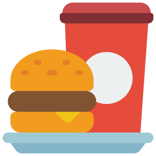 comida rápida Basic Miscellany Flat icono