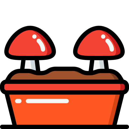 Mushroom Basic Miscellany Lineal Color icon