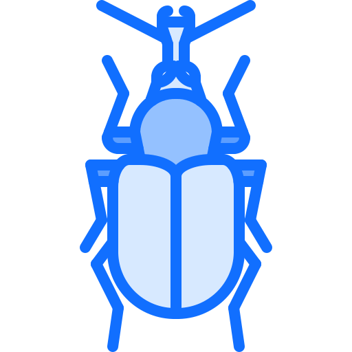 Beetle Coloring Blue icon