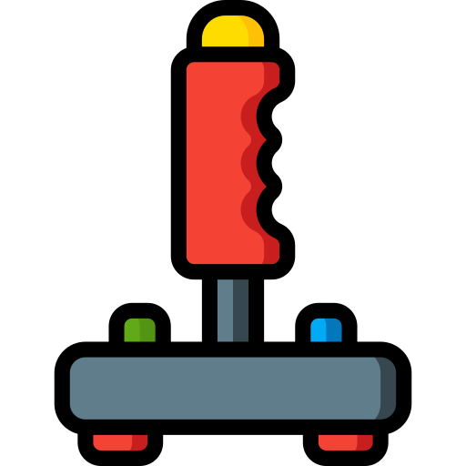 joystick Basic Miscellany Lineal Color icon