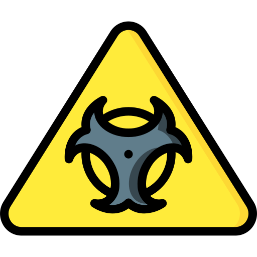 radioactivo Basic Miscellany Lineal Color icono