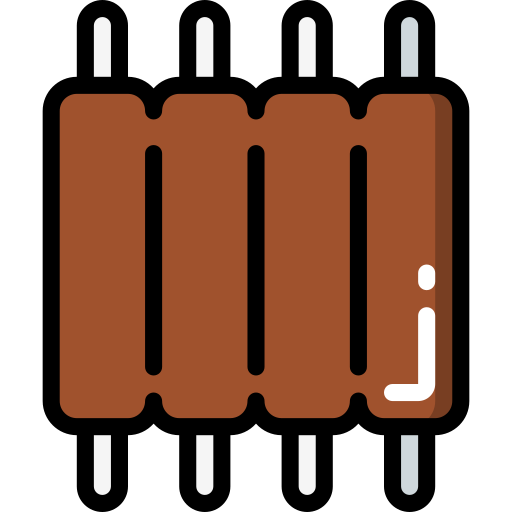 costillas Basic Miscellany Lineal Color icono