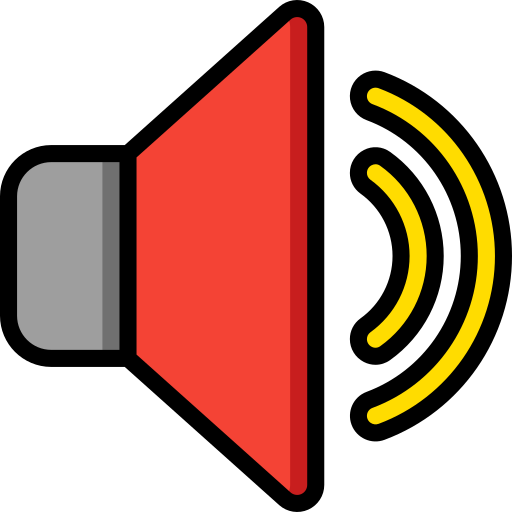 audio Basic Miscellany Lineal Color icon
