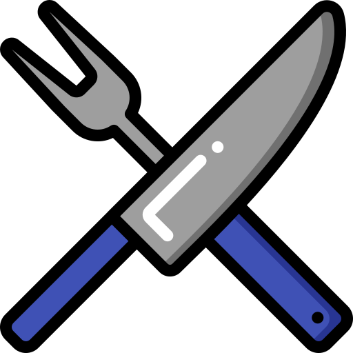 Knife Basic Miscellany Lineal Color icon