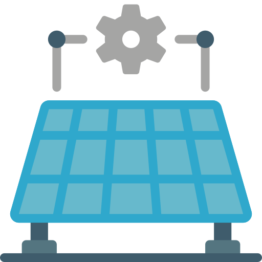 Solar cell Basic Miscellany Flat icon