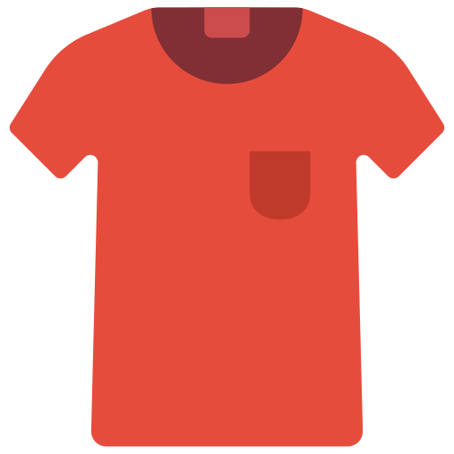 shirt Basic Miscellany Flat icon