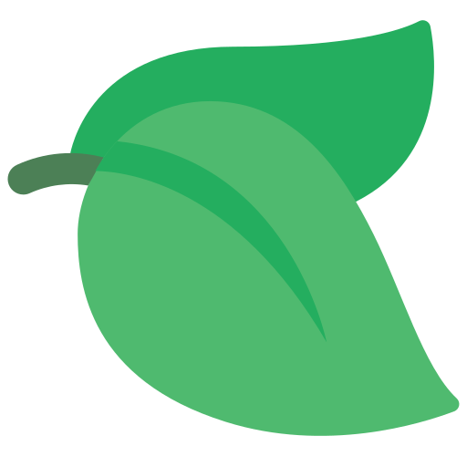 잎 Basic Miscellany Flat icon