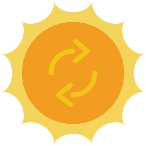 energía renovable Basic Miscellany Flat icono