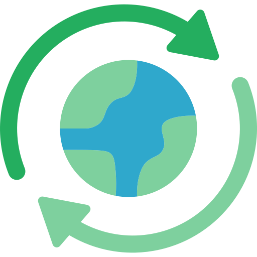Planet earth Basic Miscellany Flat icon