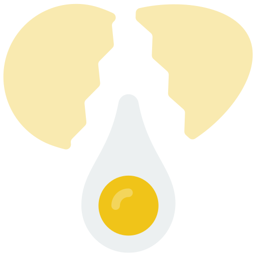 계란 Basic Miscellany Flat icon