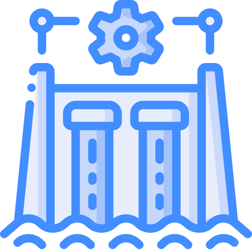 波力発電 Basic Miscellany Blue icon