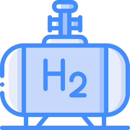 hidrógeno Basic Miscellany Blue icono