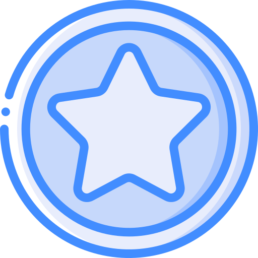 Звезда Basic Miscellany Blue иконка