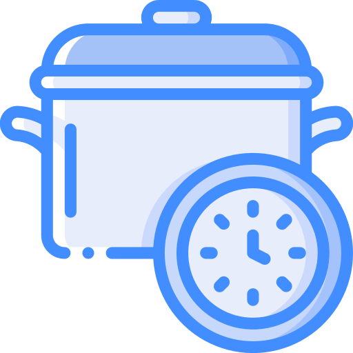 調理時間 Basic Miscellany Blue icon