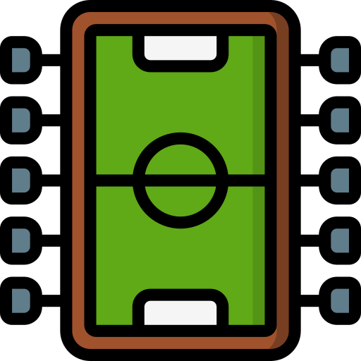 stół do piłki nożnej Basic Miscellany Lineal Color ikona