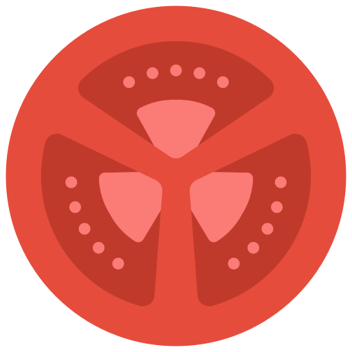 トマトのスライス Basic Miscellany Flat icon