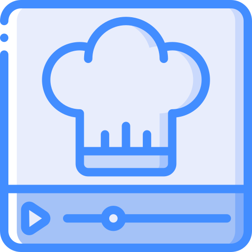 Video Basic Miscellany Blue icon