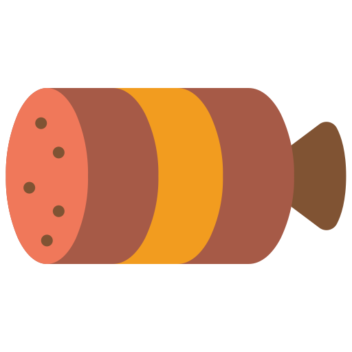 salami Basic Miscellany Flat icon