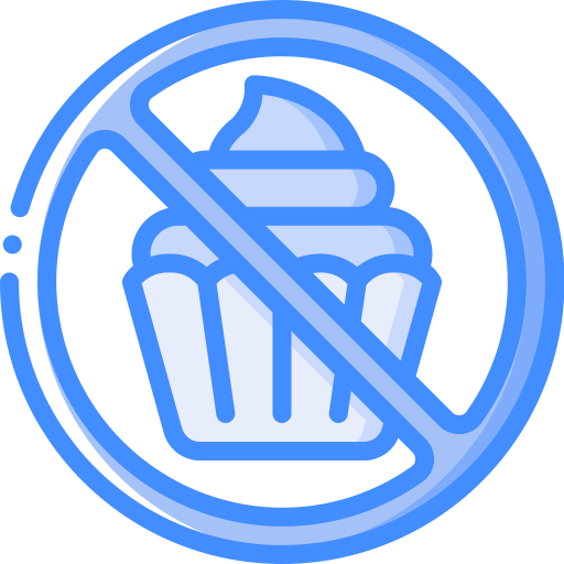 설탕 없음 Basic Miscellany Blue icon