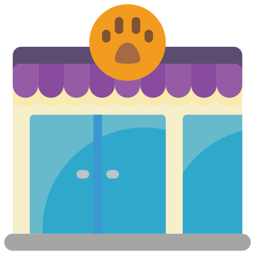 Pet shop Basic Miscellany Flat icon