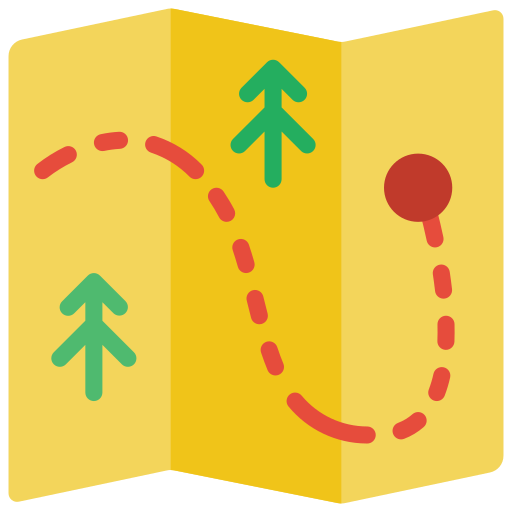 ruta Basic Miscellany Flat icono