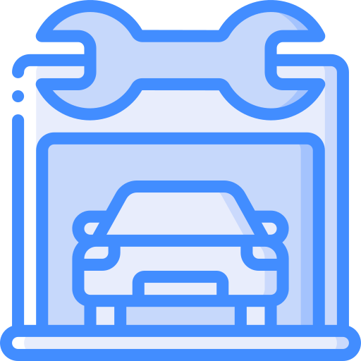 garage Basic Miscellany Blue icoon