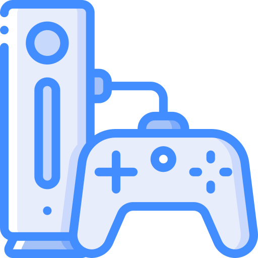 consola de jogos Basic Miscellany Blue Ícone