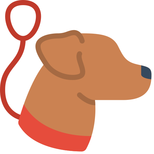 犬の散歩 Basic Miscellany Flat icon