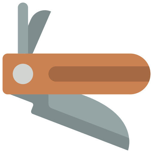 cuchillo de uso Basic Miscellany Flat icono