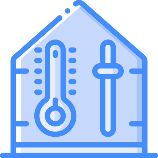 controllo della temperatura Basic Miscellany Blue icona