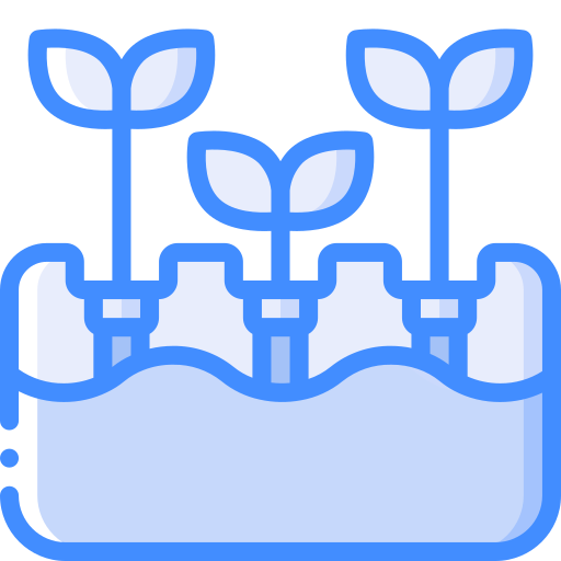 灌漑システム Basic Miscellany Blue icon