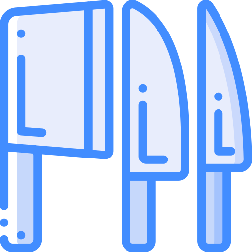 messer Basic Miscellany Blue icon