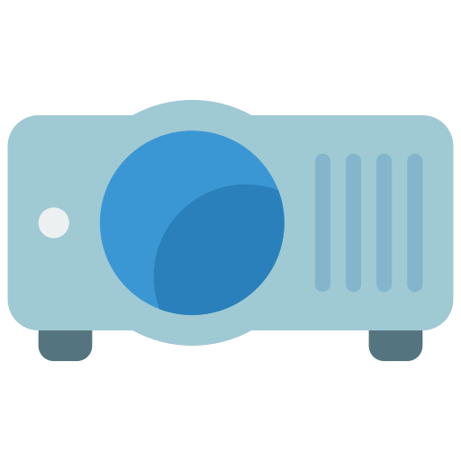 Projector Basic Miscellany Flat icon